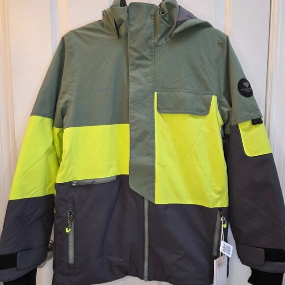 NWT Obermeyer Axel Ski Snow Jacket Youth Teen Boys Large 14-16 MSRP $199.50 - Picture 3 of 6